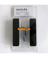 Ikea HACKAS 303.424.79 Handle 2 Pack, Anthracite, 3 15/16&quot;, 4 Screws, NI... - £9.99 GBP