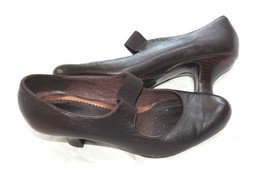 Clarks Artisan Active Air Womens Brown Leather Mary jane Heels Sz 8.5 M - £15.82 GBP