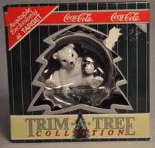 Coke  Trim A Tree Collection Ornament  Polar Bear Figure  Coca-Cola - £11.07 GBP