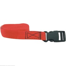 Erickson 1&quot; x 6&#39; Luggage Strap with Side Release Buckle Red 08400 - $8.68