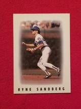 1986 Topps Mini Leaders Ryne Sandberg #39 Chicago Cubs FREE SHIPPING - £1.57 GBP