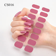 Full Size Nail Wraps Stickers Manicure 3D Strips CA Model #CS016 - $4.40