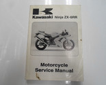 2004 Kawasaki Ninja ZX-6RR Moto Service Réparation Manuel Vitrail Worn O... - £20.25 GBP