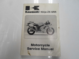 2004 Kawasaki Ninja ZX-6RR Moto Service Réparation Manuel Vitrail Worn OEM 04 - £19.55 GBP