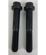 Lot of 2 x 12 Point Flanged Ferry Bolt = Grade 10.9 Steel F-C 2.75&quot; 70mm... - $325.07 MXN