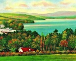 The Weirs at Lake Winnipesaukee New Hampshire NH Linen Postcard  - $3.91
