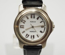 Timex Indiglo For FERCO Mens Analog Quartz Watch New Battery - £15.81 GBP