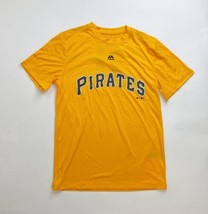 Majestic Pittsburgh Pirates Evolution Tee Pick Your Number Youth L Yellow 2Y23 - $7.00