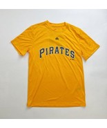 Majestic Pittsburgh Pirates Evolution Tee Pick Your Number Youth L Yello... - $4.80