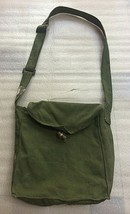VINTAGE OLD MILITARY SOLDIER GREEN HAND ANTI GAS BAG-COMMUNISM TIME-ALBANIA - £31.01 GBP