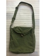 VINTAGE OLD MILITARY SOLDIER GREEN HAND ANTI GAS BAG-COMMUNISM TIME-ALBANIA - £31.01 GBP