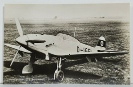 German Fighter Plane WW2 Heinkel he-112 D-IGSI Photo Postcard M19 - £19.71 GBP