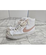 Nike Blazer Mid &#39;77 Vintage &#39;White Pink Oxford&#39; CZ1055-118 Women&#39;s Sz 9 - $856.58 MXN