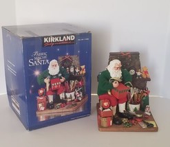 Kirkland Signature Christmas FABRIC MACHE Santa Claus Wrapping Presents #212206  - £27.53 GBP
