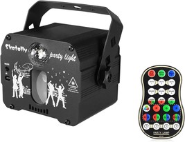 Stage Party Lights Dj Disco Light, Led Sound Activated Laser Strobe Light Rgb - £32.12 GBP