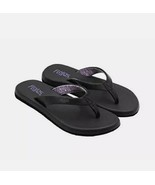 Flojos Size-6 Ladies&#39;  Flip Flop Black/Lavender Sandals / FREE SHIPPING - $367.38 MXN