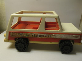 (BX-15) 1979 Fisher Price Little People Station Wagon Jeep - £4.76 GBP