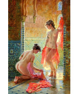 Art Two naked dancers Giclee Art Oil painting HD printed on canvas - £7.60 GBP+