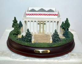 2002 Hawthorne Village Lincoln Memorial &quot;Forever We Are Free&quot; Sculpture A0778 - £31.54 GBP