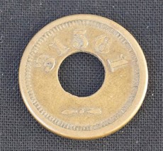 Vintage 31561 Bueno Para 5 Centavos Token Monedas - $23.72