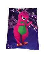 Barney Dinosaur Soft Crib Toddler Bed Blanket 30 By 40