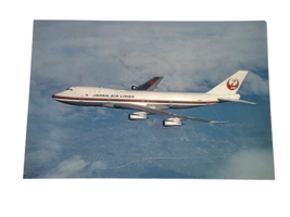 Vintage 1969 Japan Air Lines B-747 The Garden Jet Postcard printed in Ja... - £3.85 GBP