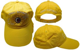 Embroidered Bright Yellow Key West Conch Republic Hat Cap - $25.99