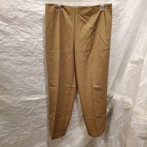 NWT Talbots Petites Women&#39;s Brown Stretch Pants, Size 14P - £54.80 GBP
