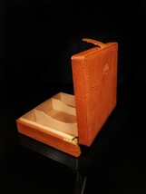 Pheasant by R.D.Gomez | Spain | Tan Leather Box Case | P.N: 714-Karabu-Tan image 8