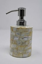 Wonderlist Handicrafts Mother of Pearl Bathroom Accessories Designer Bath Ensemb - £23.67 GBP