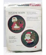 Vintage 1977 Bernat Christmas Holiday &quot;MR. CLAUS&quot; Embroidery Kit #WO9190-1 - $25.64 CAD