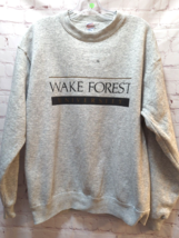 Soffee Wake Forest University Sweatshirt XL Vintage USA made gray used M... - £15.81 GBP