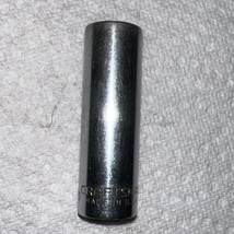 Vintage Craftsman 3/8&quot; Drive 14mm 6 Point Deep Socket EE-44431 Made In USA - £7.36 GBP