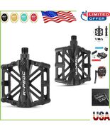 Premium Aluminum Bike Pedals 9/16 with Dual Sided Platform for Versatile... - $455.10 MXN