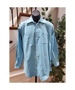 Nautica Men&#39;s Blue Cotton Long Sleeve Collared Buttons Down Casual Shirt... - €20,41 EUR