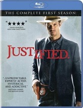 Justified The Complete First Season Blu-Ray Disc by Sony Pictures New 13 Episode - £14.82 GBP