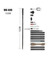 Multifunction Trekking Poles Ultralight Survival Hiking Stick Poles Mult... - $143.99