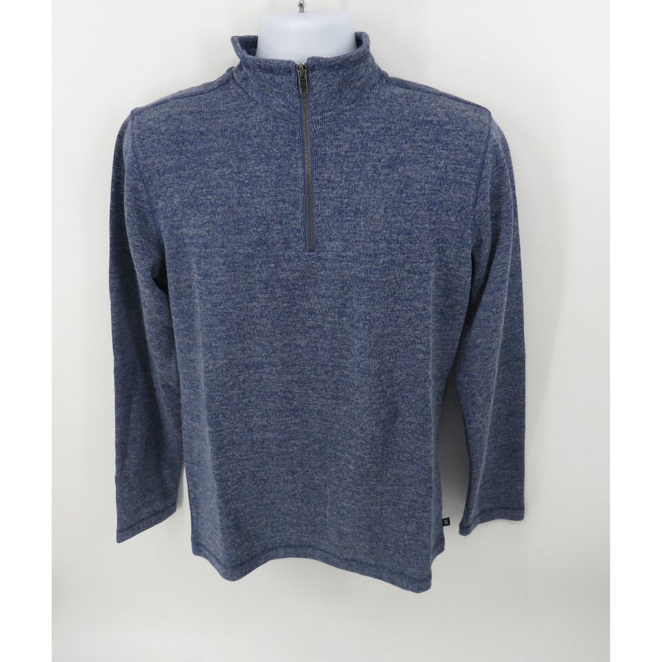 Gap Men&#39;s Half Zip Pullover Blue Sweater XL NWT - $20.90