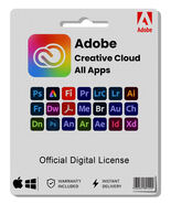 Adobe Creative Cloud All Apps 2026 (1 year Subscription) - $145.99