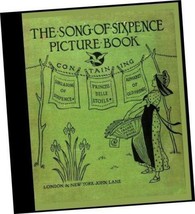 Walter Crane (1909) SONG OF SIXPENSE Princess Belle Etoile Alphabet ABC ... - £82.10 GBP