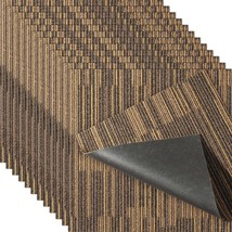 VEVOR Carpet Tiles Reusable, 20"x 20"Carpet Squares With Padding Attached, Soft  - $2,329.15 MXN