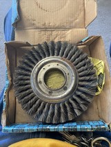 Advance Crimped Wire Wheel Brush Knot 8&quot; O.D. x 2&quot;  Hole - $98.01