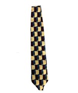 Graham &amp; Lockwood Men&#39;s Necktie Blue Red Gold Geometric Pattern Silk 57” - €4,59 EUR