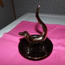 DOG BLACK GOLD RING HOLDER JEWELRY - $12.65