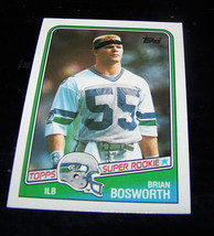sports trading cards nfl football {brian bosworth} - £6.19 GBP