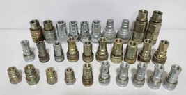 [Lot of 30] Assorted Hydraulic Quick Connect Couplers - Tractors/Farm Eq... - £59.79 GBP