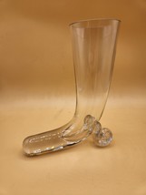 Vintage Svend Jensen Kronos Poland Horn of Plenty Vase Beer Boot Drinking Glass - $9.85