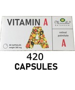 Vitamin A Capsules 260 mg - 420 pcs. 14 packs of 30 pieces each - $1,294.16 MXN