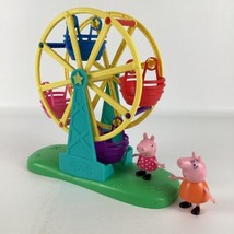 Peppa Pig Adventures Ferris Wheel Playset Action Figures Spinning Ride Toy - £25.38 GBP