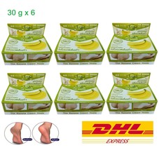6 x The Banana Cream Heels Natural Moisturizers Nourishing Cracked Heel 30g - £36.56 GBP